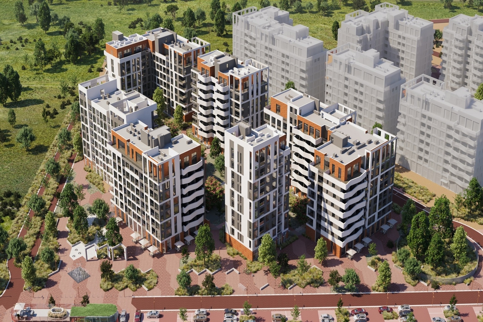 План "ЖК Розовое Озеро"