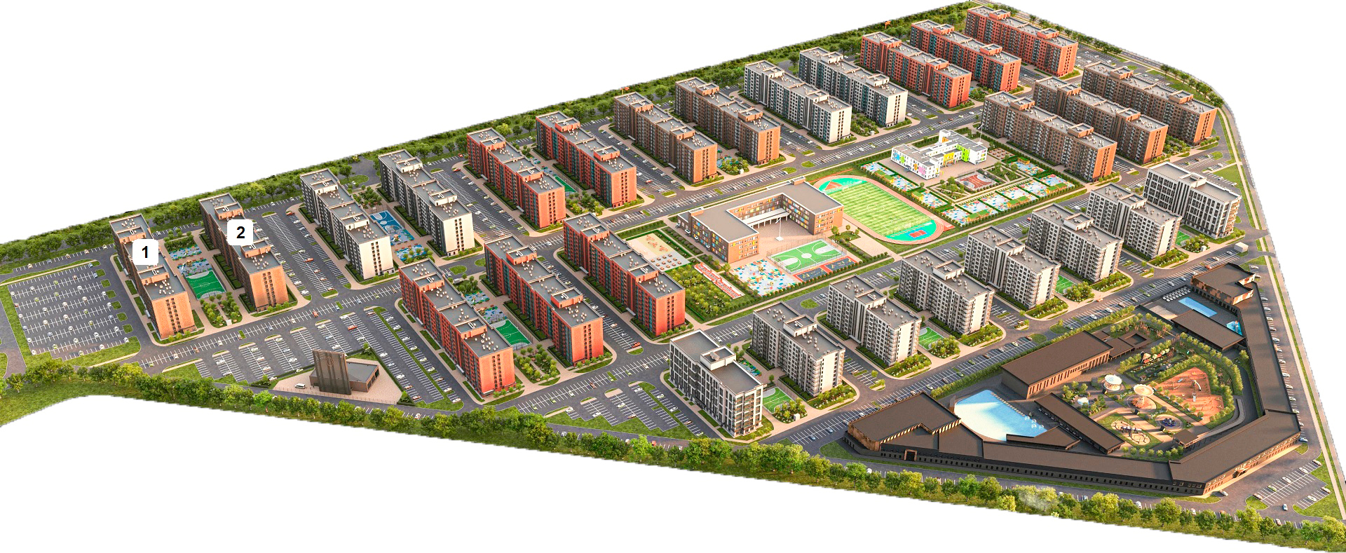 План "ЖК Матрешка"