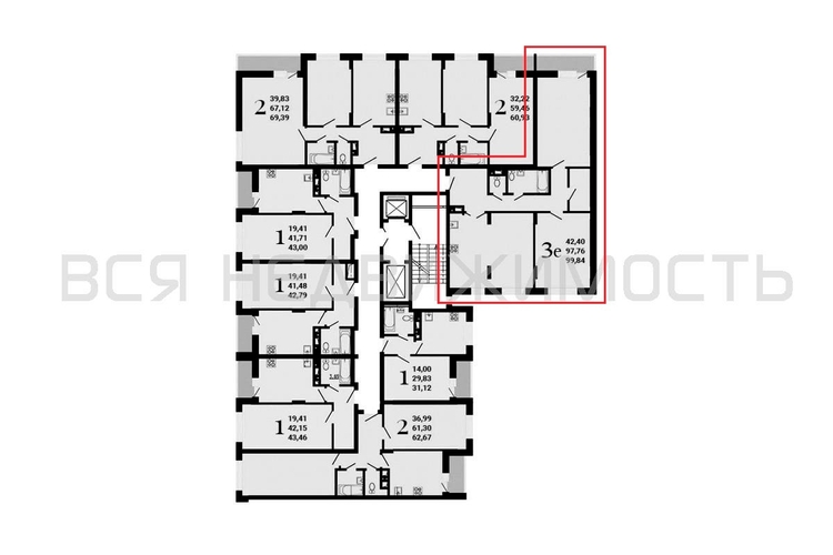 2-комнатная квартира, 100.4кв.м - изображение 1