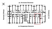 1-комнатная квартира, 42.14кв.м - изображение 2