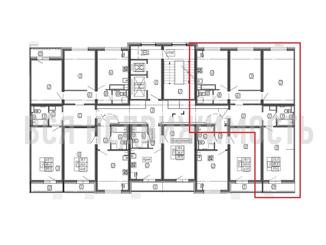 3-комнатная квартира, 91.4кв.м - изображение 1