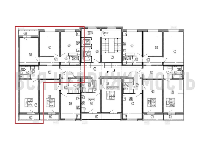 3-комнатная квартира, 89.4кв.м - изображение 1