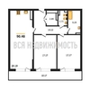 2-комнатная квартира, 90.48кв.м - изображение 1
