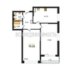 2-комнатная квартира, 75.21кв.м - изображение 1