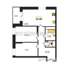 2-комнатная квартира, 55.4кв.м - изображение 1