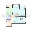 3-комнатная квартира, 72.04кв.м - изображение 1 3-комнатная квартира, 72.04кв.м - изображение 1