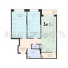 2-комнатная квартира, 83.92кв.м - изображение 1