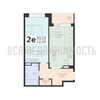 1-комнатная квартира, 52.29кв.м - изображение 1