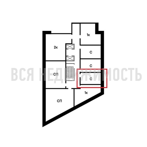 квартира-студия, 27,12кв.м. - изображение 1