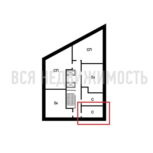 квартира-студия, 26,03кв.м. - изображение 1