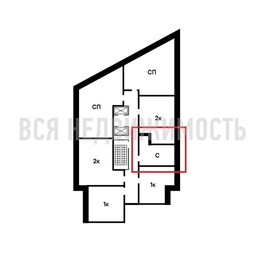 квартира-студия, 27,03кв.м. - изображение 1