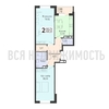 2-комнатная квартира, 68.23кв.м - изображение 1 2-комнатная квартира, 68.23кв.м - изображение 1