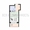 квартира-студия, 19,57кв.м. - изображение 1 квартира-студия, 19,57кв.м. - изображение 1