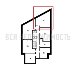 2-комнатная квартира, 78.31кв.м 2-комнатная квартира, 78.31кв.м - изображение 1