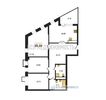3-комнатная квартира, 85.89кв.м - изображение 1