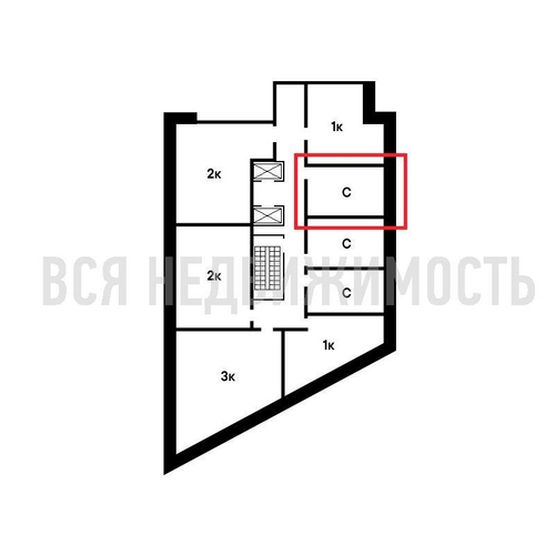 квартира-студия, 25,99кв.м. - изображение 1