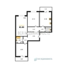 3-комнатная квартира, 85.8кв.м - изображение 1