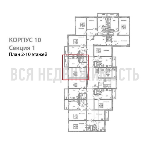 1-комнатная квартира, 38.4кв.м - изображение 1