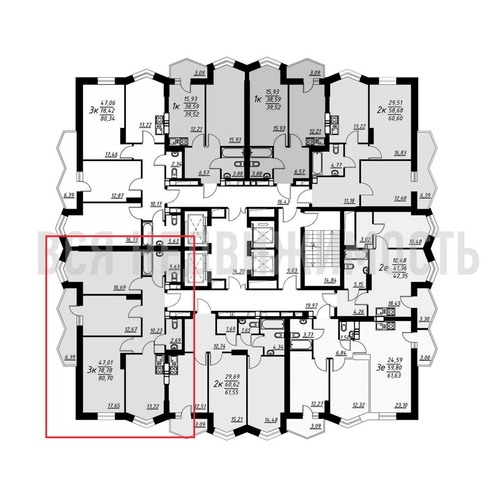 3-комнатная квартира, 81.64кв.м - изображение 1