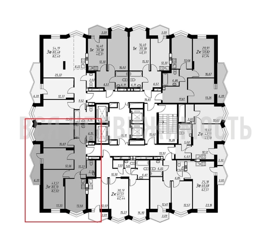 3-комнатная квартира, 81.64кв.м - изображение 1