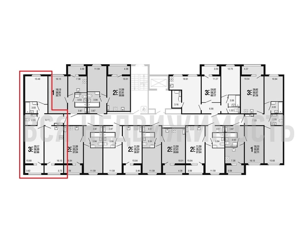 2-комнатная квартира, 62.8кв.м - изображение 1