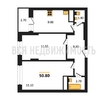 2-комнатная квартира, 50.8кв.м - изображение 1