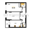 2-комнатная квартира, 50.4кв.м - изображение 1