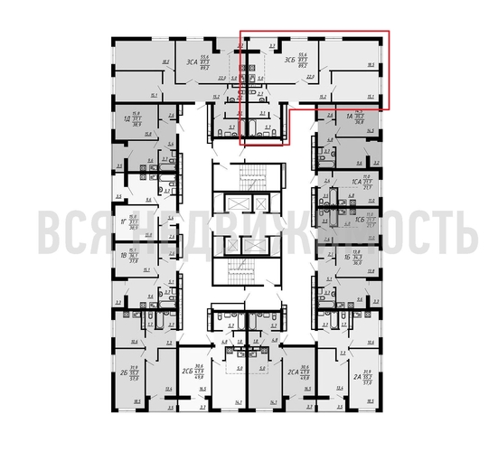 2-комнатная квартира, 89.2кв.м - изображение 1