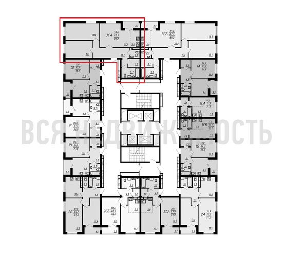 2-комнатная квартира, 89.2кв.м - изображение 1