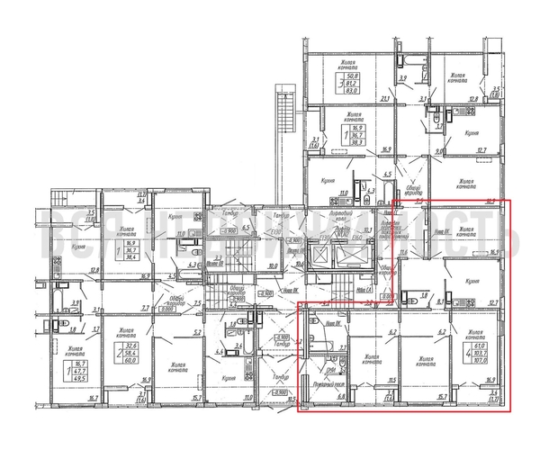 4-комнатная квартира, 107кв.м - изображение 1