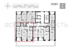 2-комнатная квартира, 69.31кв.м - изображение 2