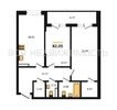 2-комнатная квартира, 82.05кв.м - изображение 1 2-комнатная квартира, 82.05кв.м - изображение 1