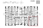 1-комнатная квартира, 54.95кв.м - изображение 2