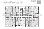 1-комнатная квартира, 54.95кв.м - изображение 2