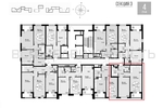 1-комнатная квартира, 54.95кв.м - изображение 2