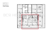2-комнатная квартира, 68.95кв.м - изображение 2