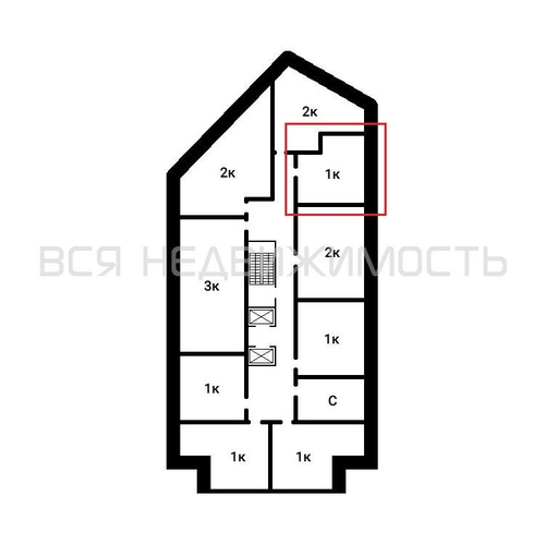 1-комнатная квартира, 38.22кв.м - изображение 1