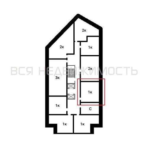 1-комнатная квартира, 46.75кв.м - изображение 1