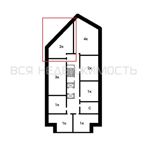 2-комнатная квартира, 74.76кв.м - изображение 1