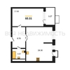 1-комнатная квартира, 60.31кв.м - изображение 1 1-комнатная квартира, 60.31кв.м - изображение 1