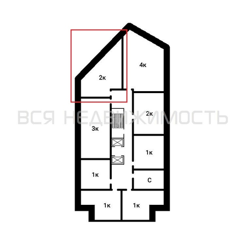 2-комнатная квартира, 74.73кв.м - изображение 1