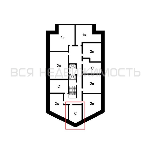 квартира-студия, 26,01кв.м. - изображение 1