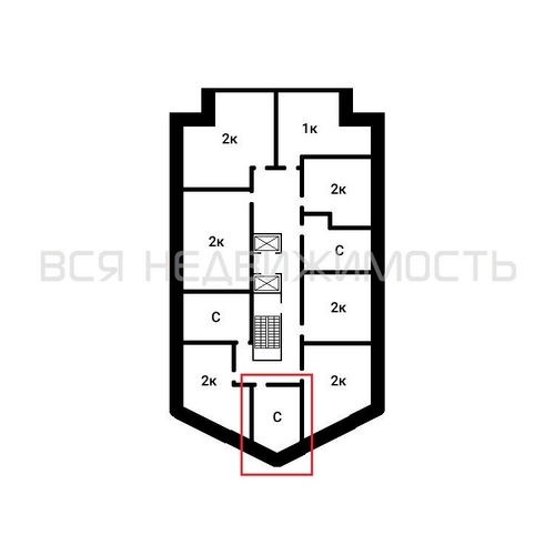 квартира-студия, 26,01кв.м. - изображение 1