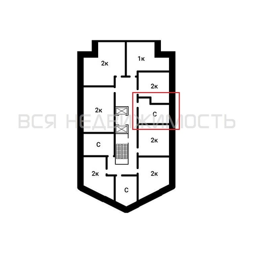 квартира-студия, 31,78кв.м. - изображение 1