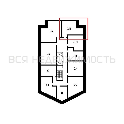 квартира-студия, 46,02кв.м. - изображение 1