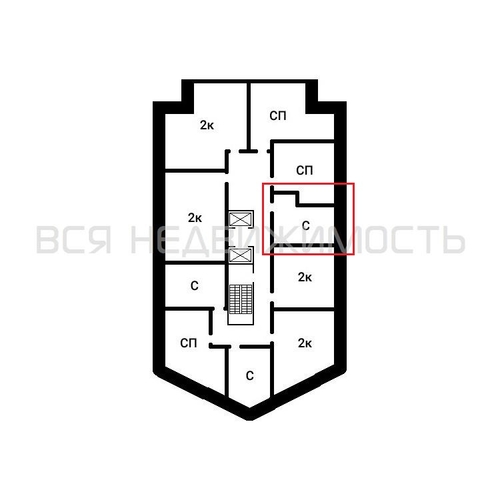 квартира-студия, 31,88кв.м. - изображение 1