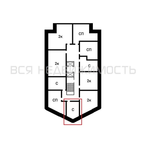 квартира-студия, 26,17кв.м. - изображение 1