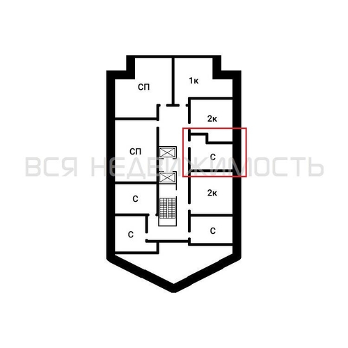 квартира-студия, 31,86кв.м. - изображение 1