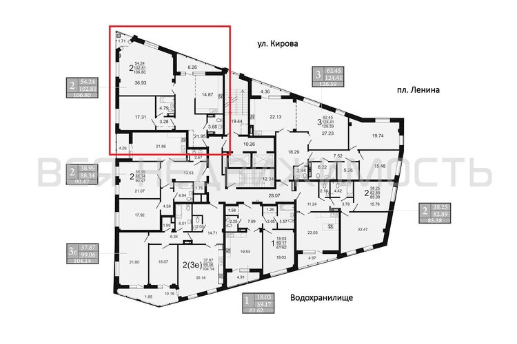 2-комнатная квартира, 106.1кв.м - изображение 1