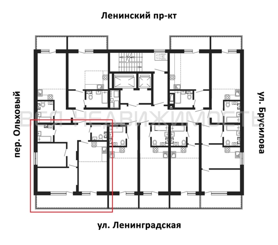 2-комнатная квартира, 66.07кв.м - изображение 1